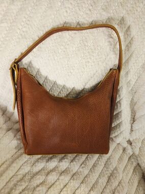 NEW Beautiful Portland Leather Goods Medium Aspen Shoulder Bag in Sienna